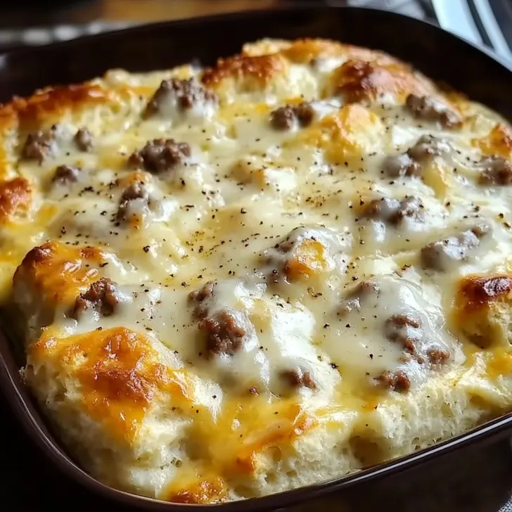Biscuits & Gravy & casserole