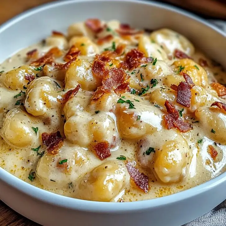 Creamy Crack Chicken Gnocchi