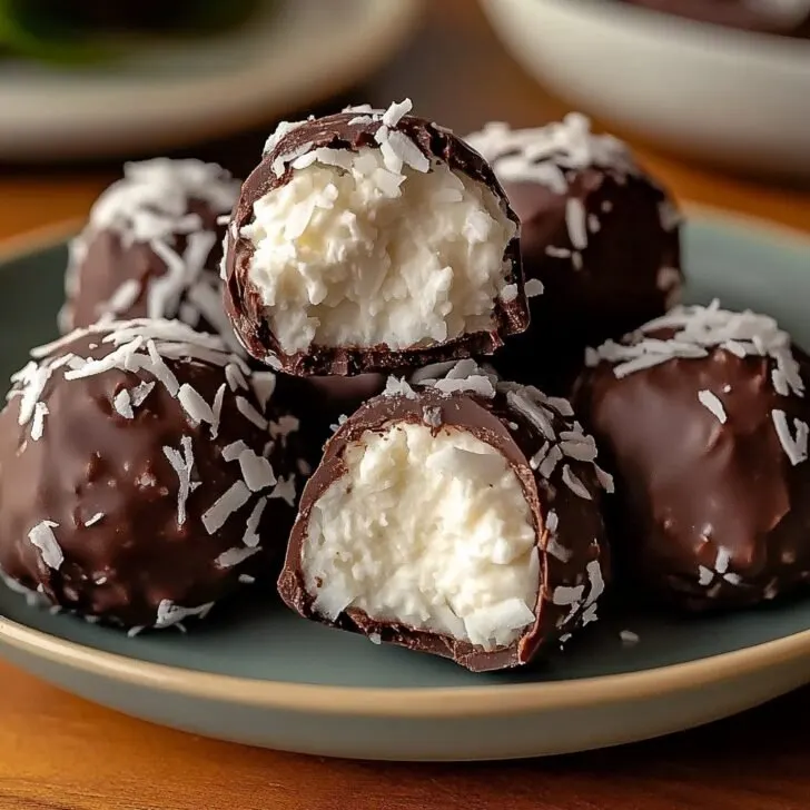 No Bake Coconut Cream Balls