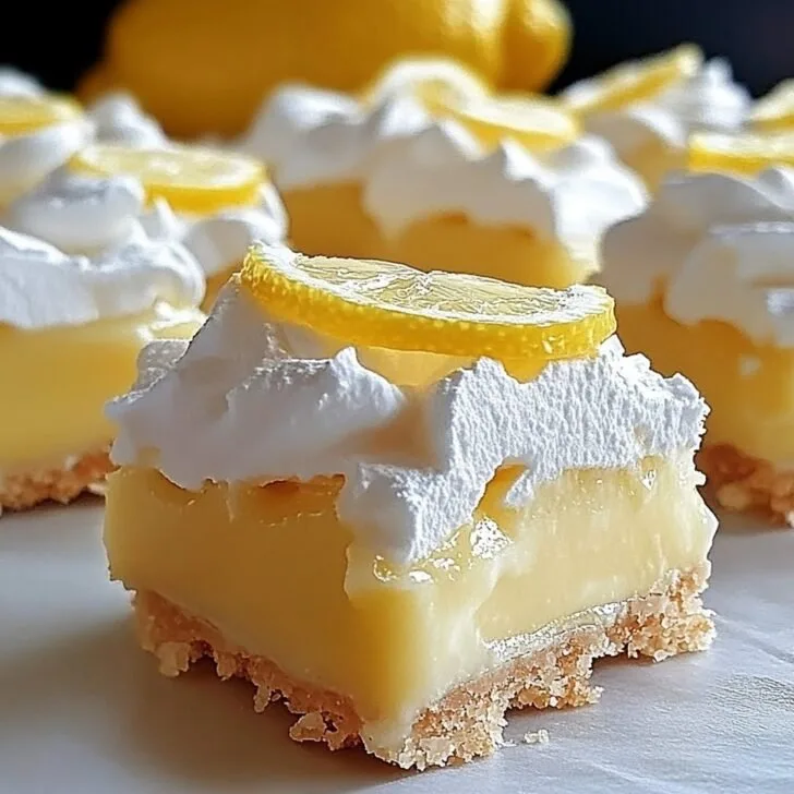 Lazy Day Lemon Cream Pie Bars