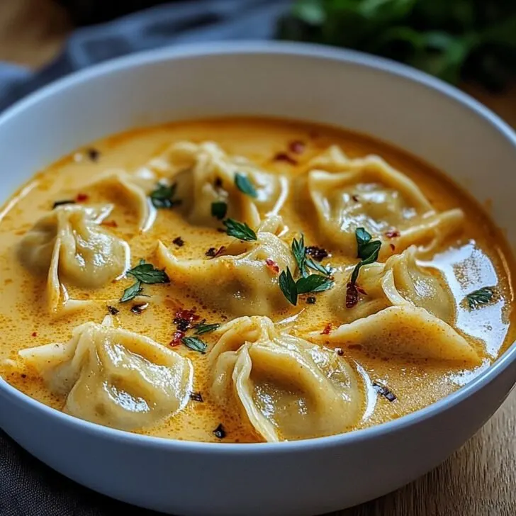 Vibrant Coconut Curry Dumpling Soup
