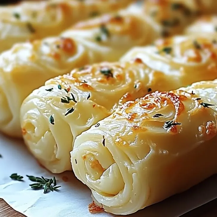 Cheesy Garlic Butter Rollups