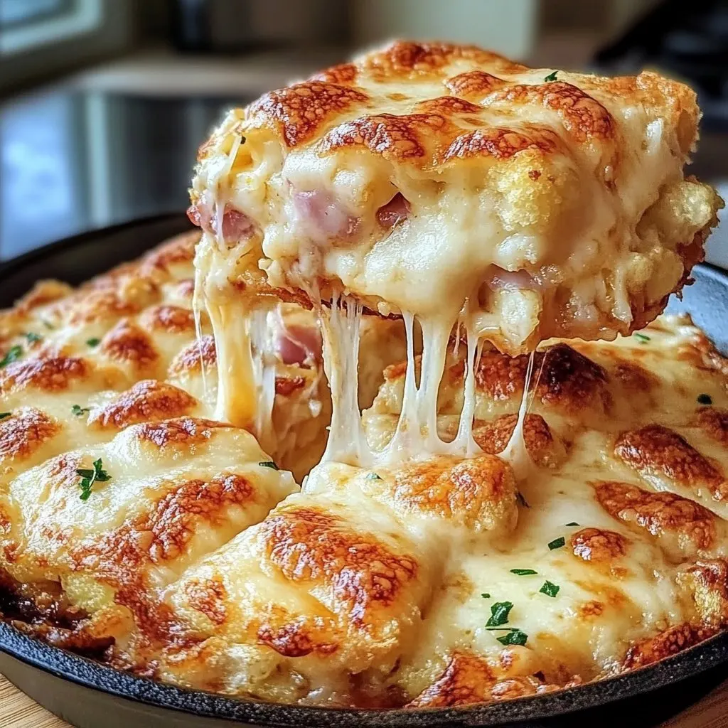 Cheesy Baked Cauliflower Heaven