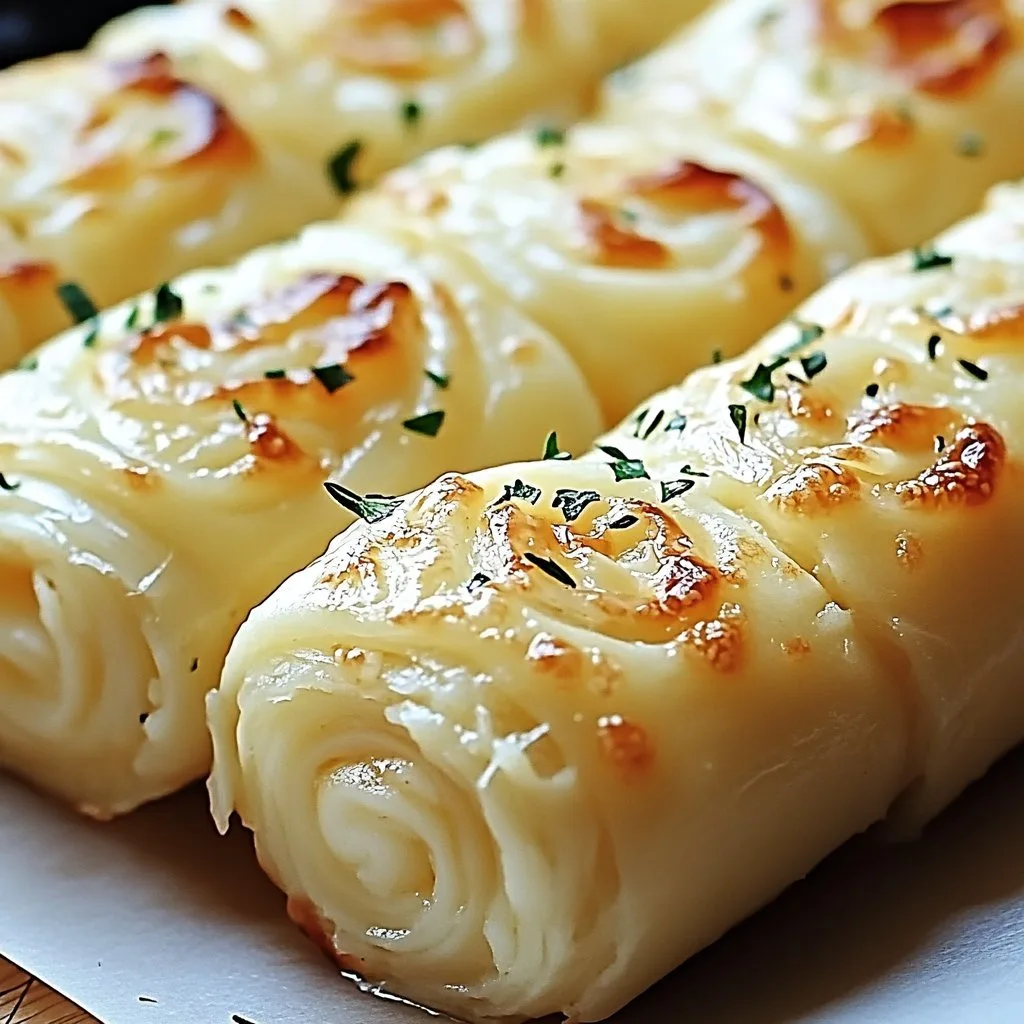 Cheesy Garlic Butter Rollups