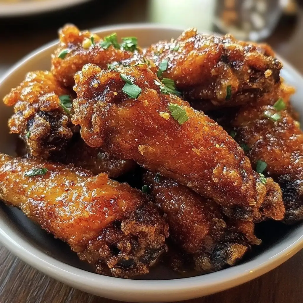 Crispy Dry Rub Chicken Wings
