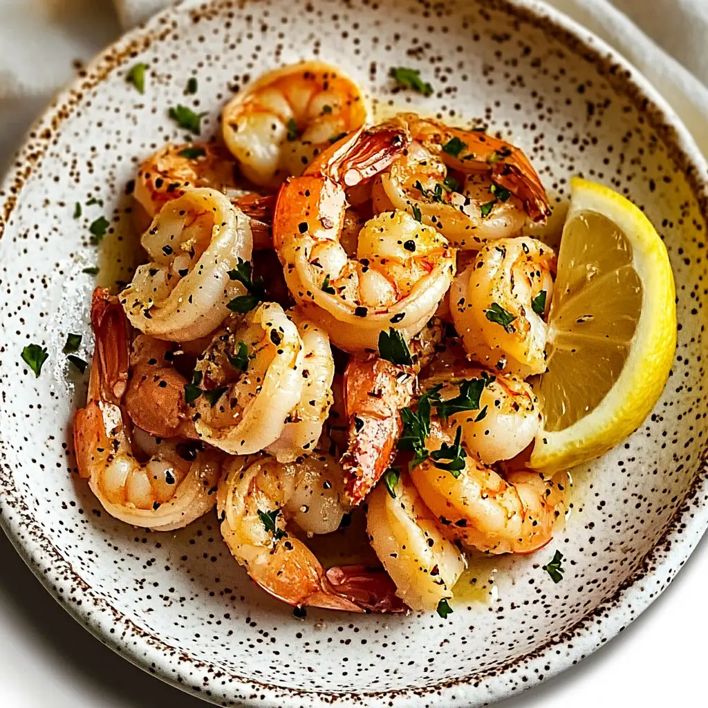 Zest Lemon Garlic Shrimp