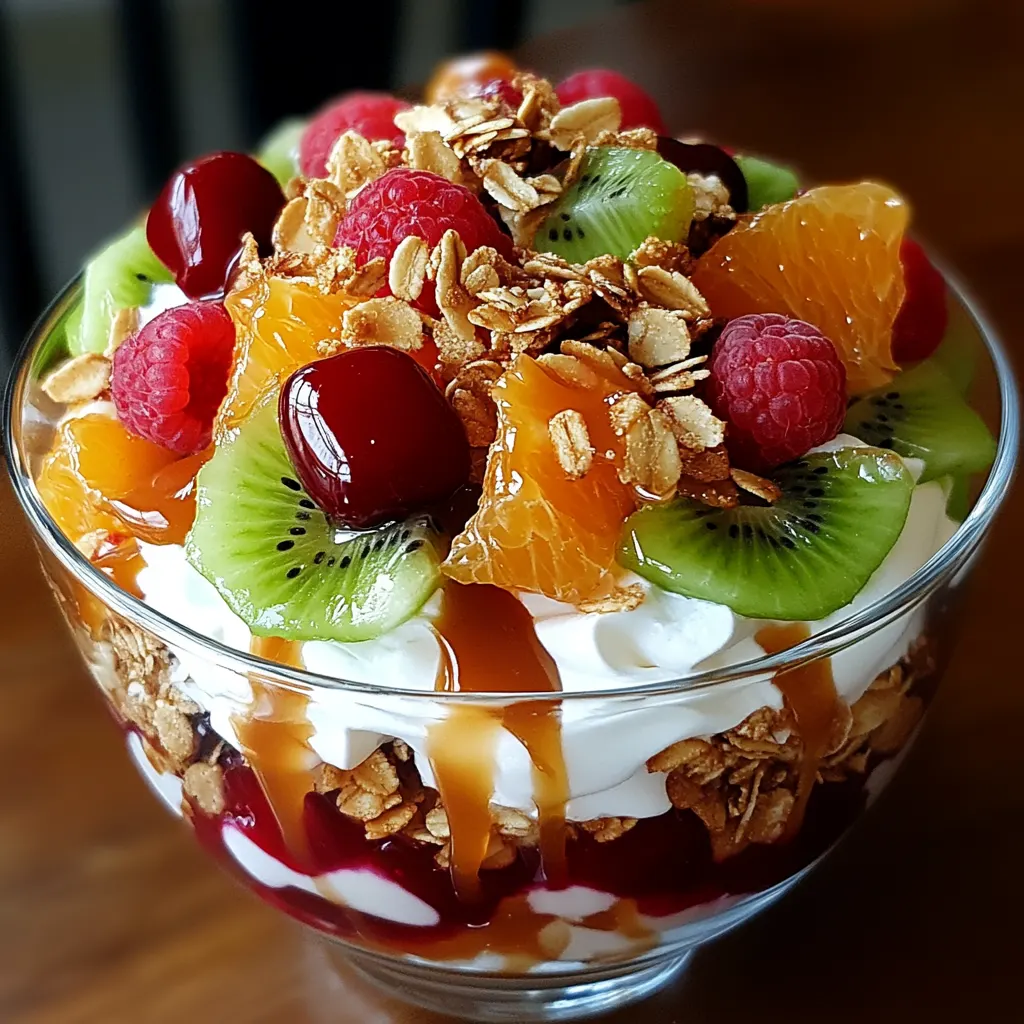 Caramel Crunch Cheesecake Fruit Salad