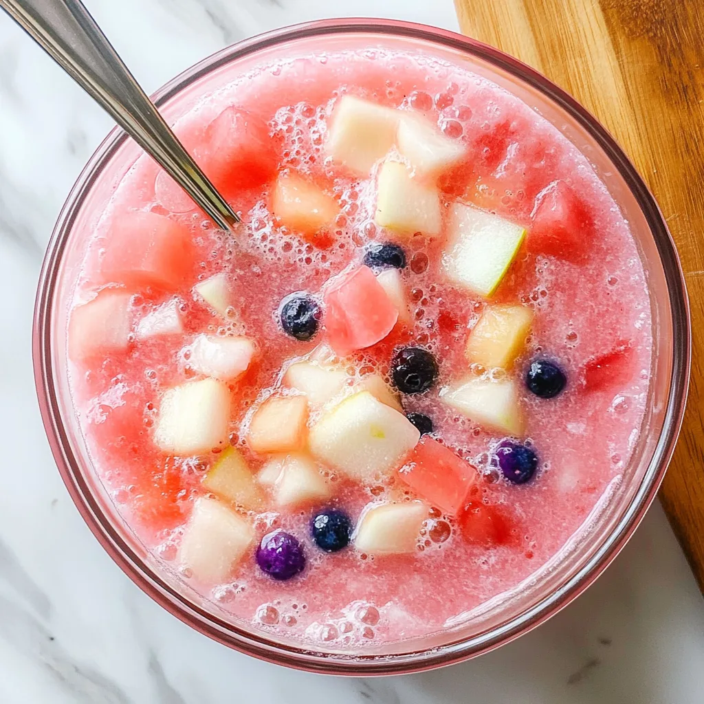 Hwachae (Korean Fruit Punch)