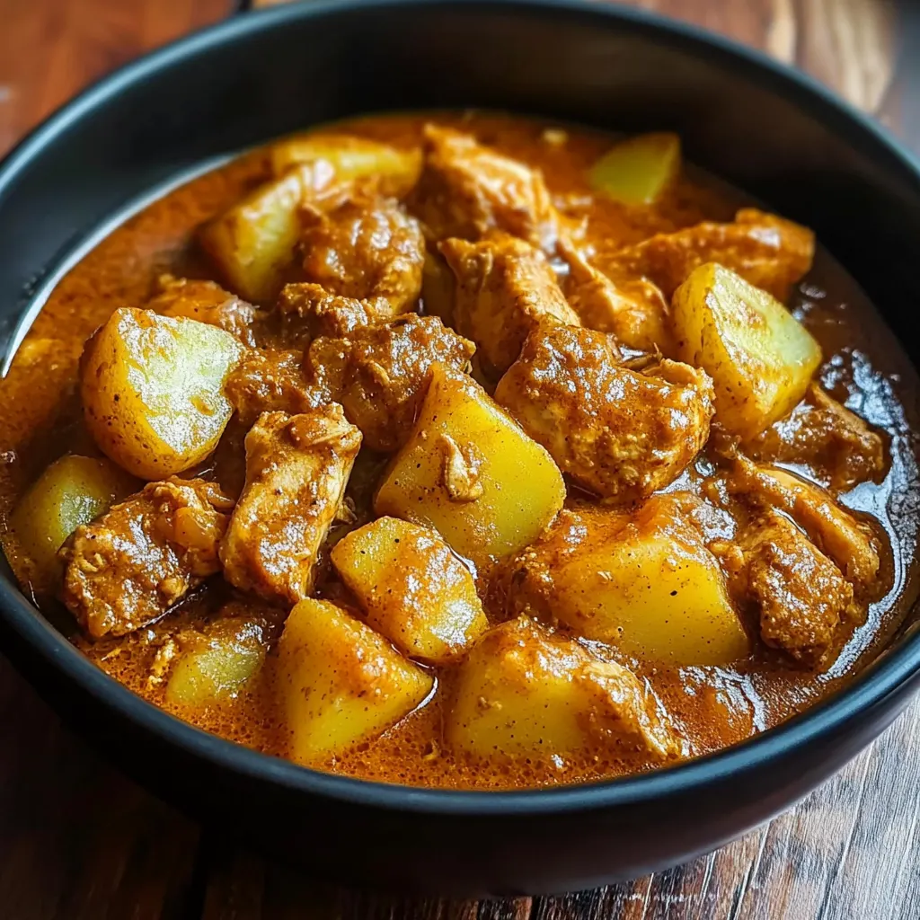 Easy Chicken Curry with Potatoes