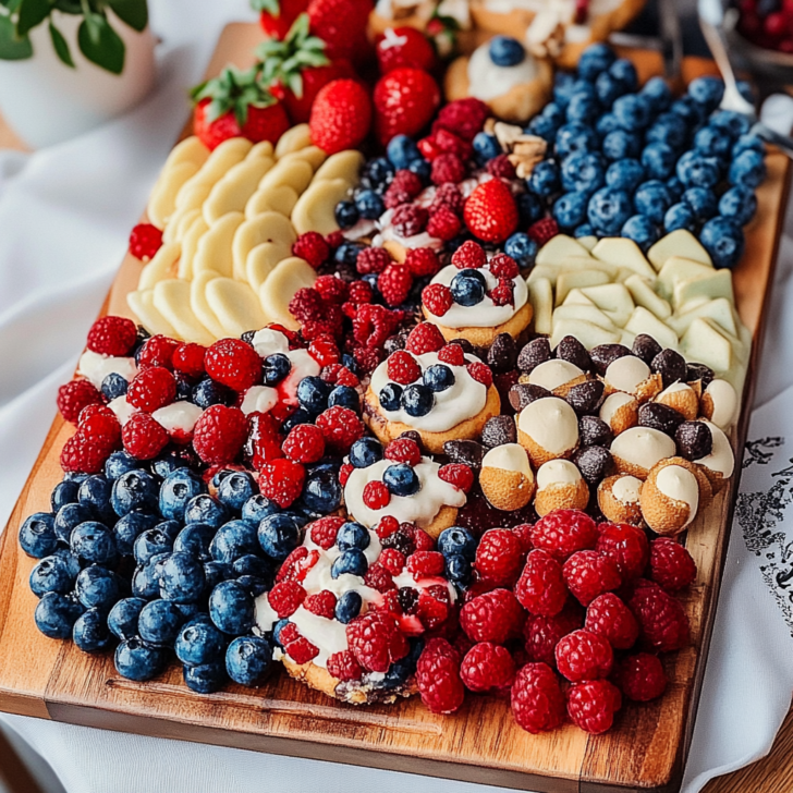 July Dessert Board – A Red, White & Blue Treat for Every Guest