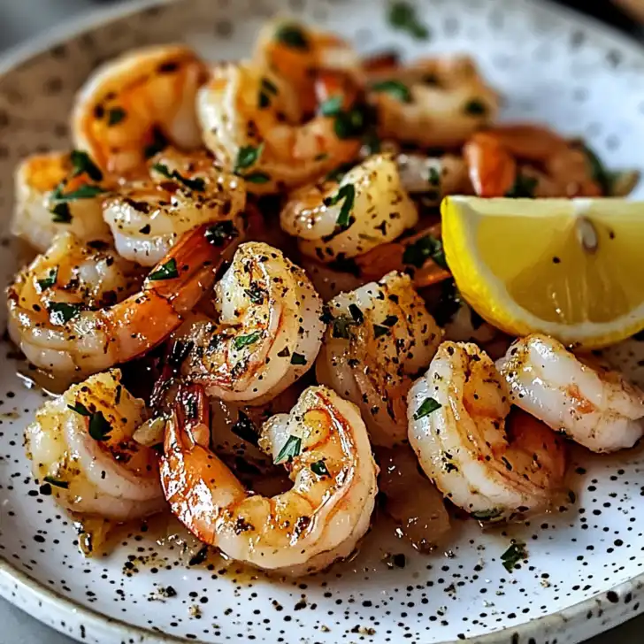 Zest Lemon Garlic Shrimp