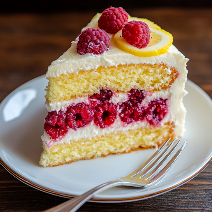 Lemon Raspberry Cake