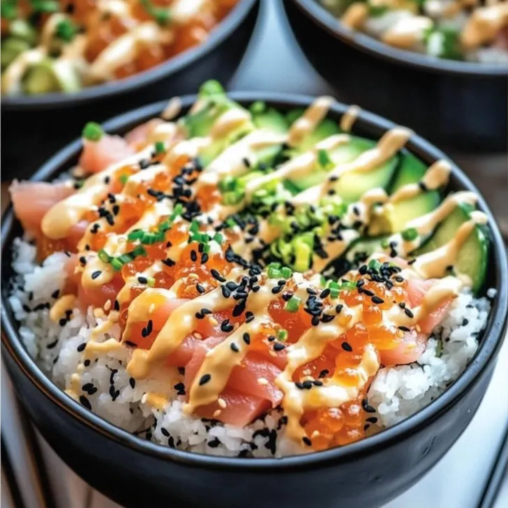 California Roll Sushi Bowls