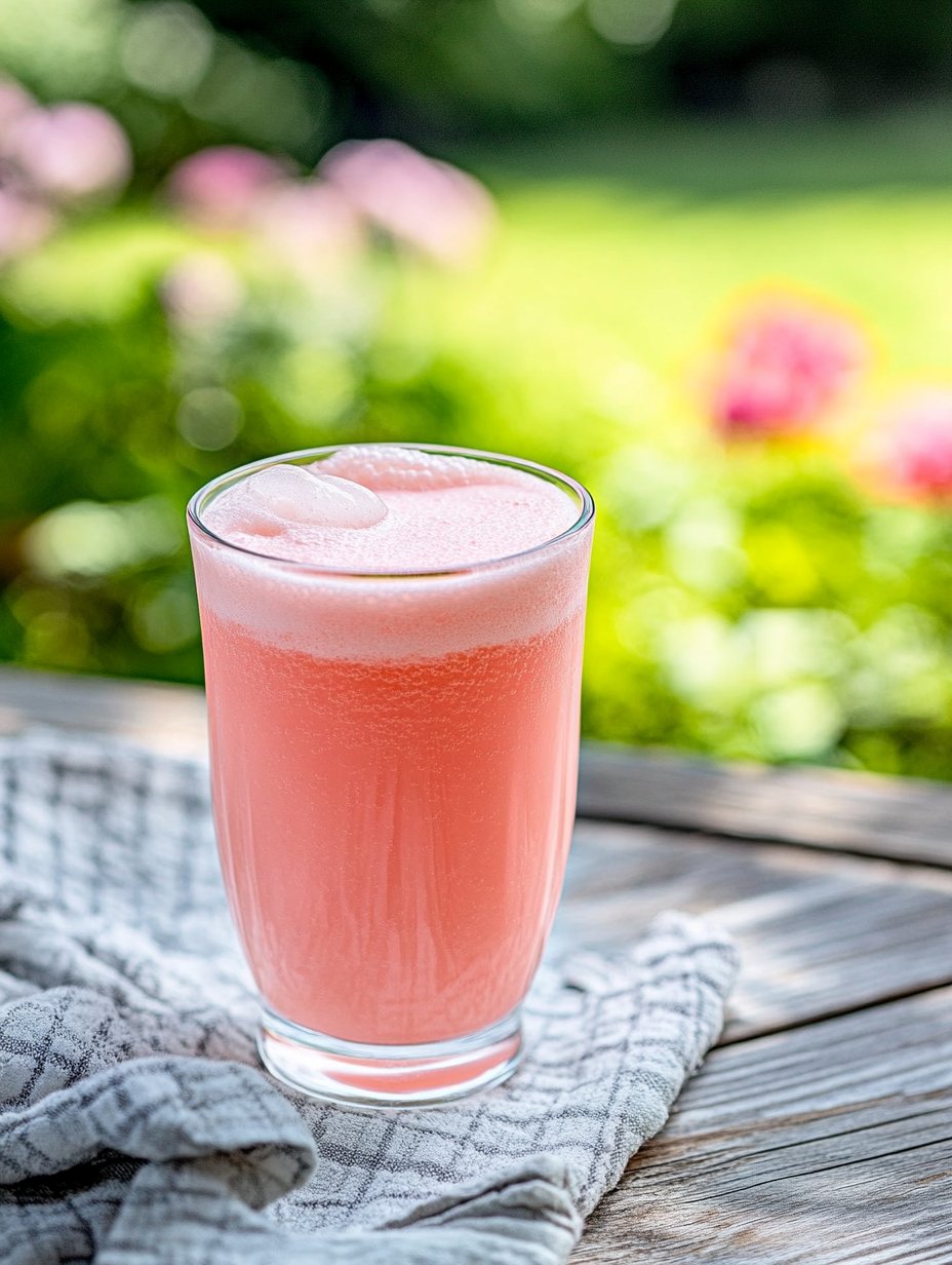 Creamy Pink Lemonade