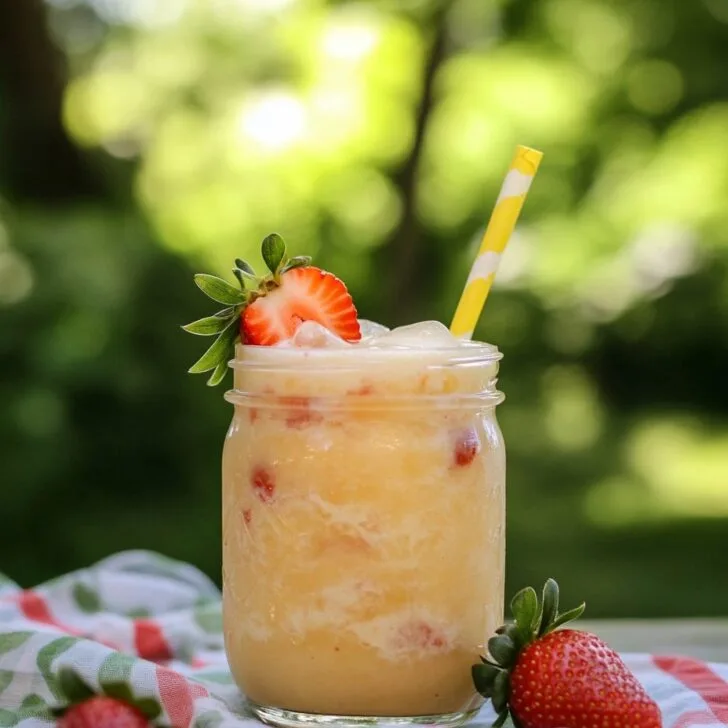 Refreshing Virgin Strawberry Pina Colada Recipe That Tastes Like Summer