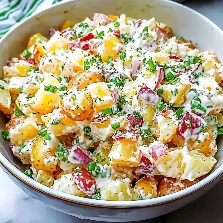 Creamy Loaded Potato Salad: My Go-To Backyard BBQ Side