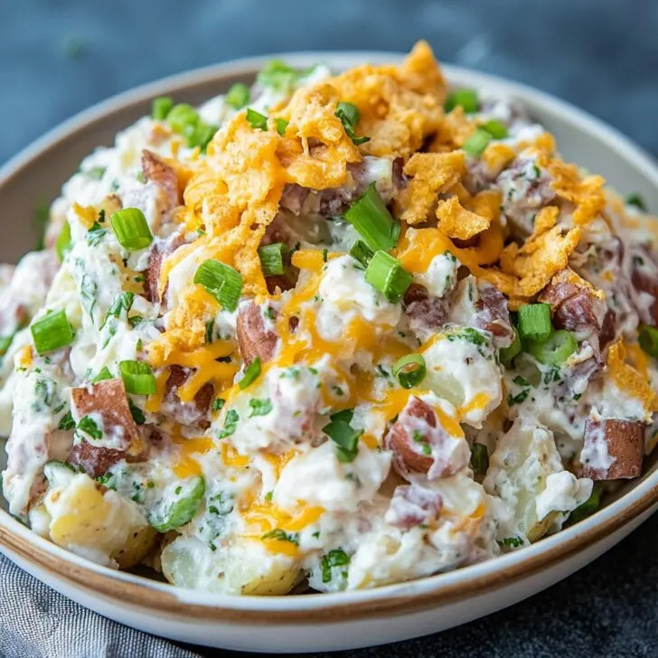 Loaded Baked Potato Salad: My Go-To Comfort Side Dish