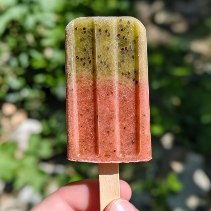 Kiwi Watermelon Fruit Popsicles: My Fun Summer Freezer Treat