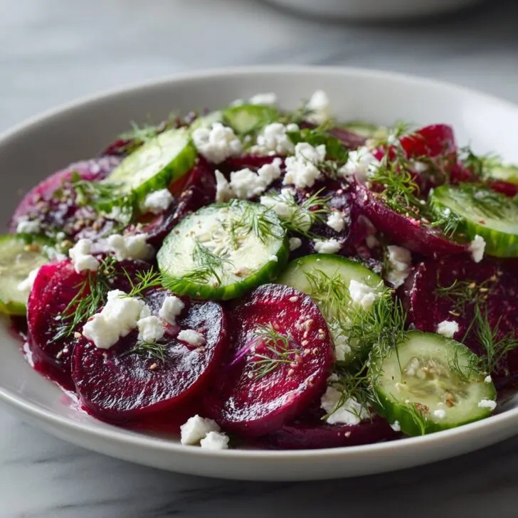 Beet Salad with Feta, Cucumbers & Dill: My Go-To Fresh Recipe
