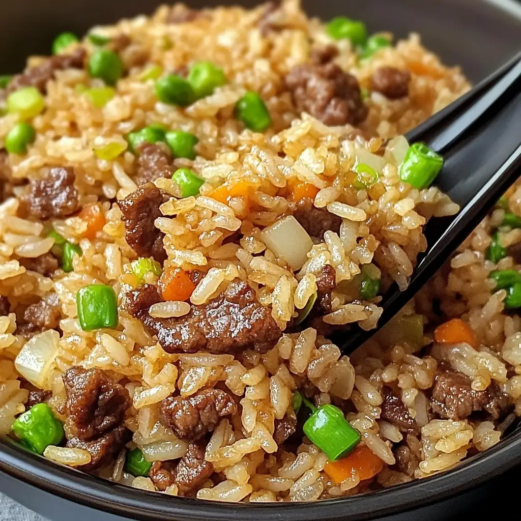 Onion Beef Fried Rice Recipe Onion Beef Fried Rice Recipe