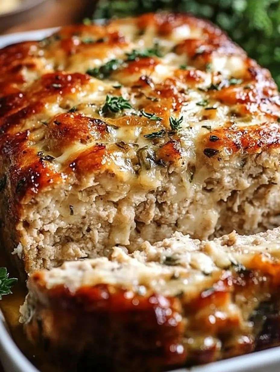 Garlic Parmesan Chicken Meatloaf: My Go-To Comfort Recipe Garlic Parmesan Chicken Meatloaf