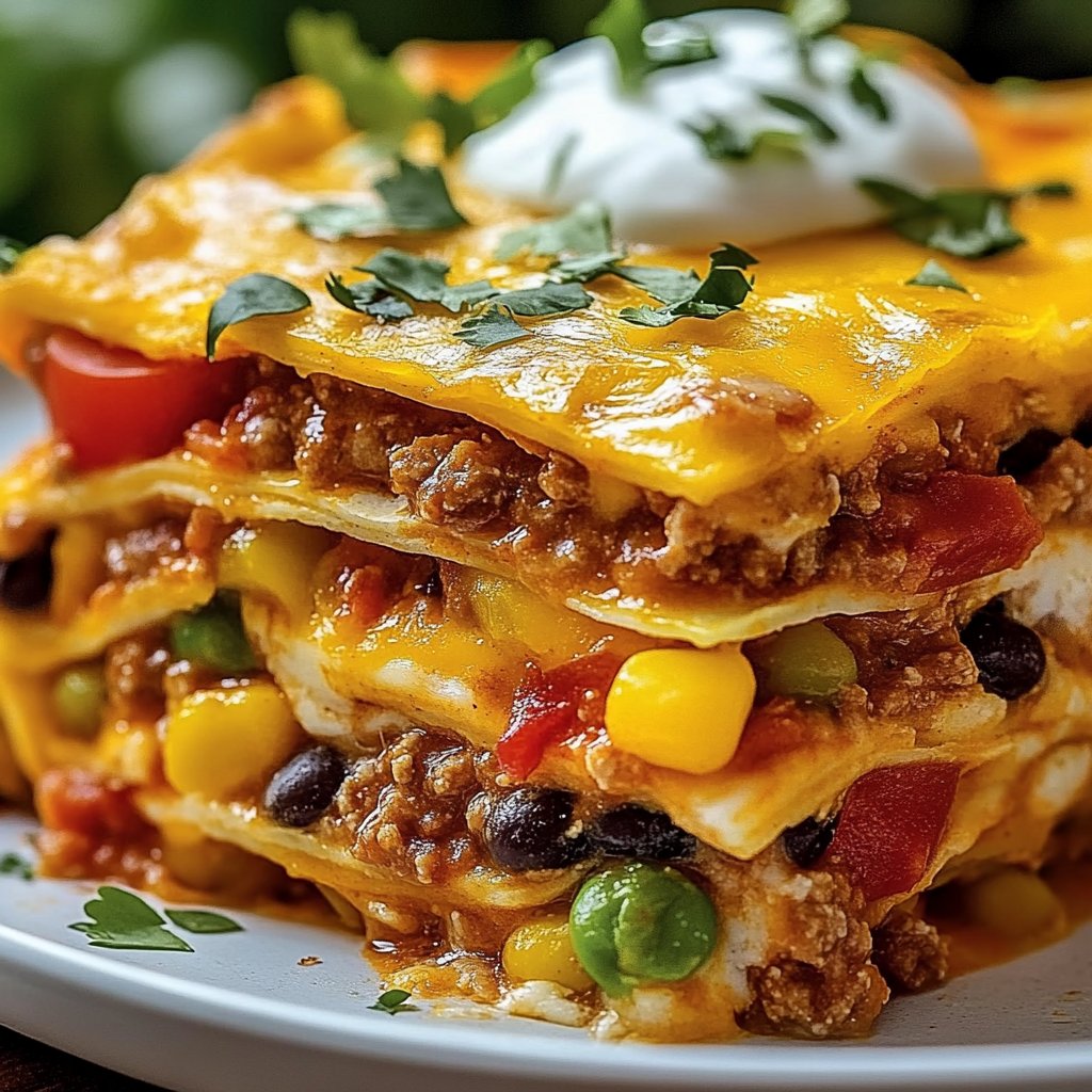 Mexican Tortilla Casserole