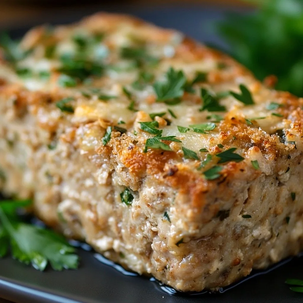 Garlic Parmesan Chicken Meatloaf: My Go-To Cozy Dinner garlic parmesan chicken meatloaf