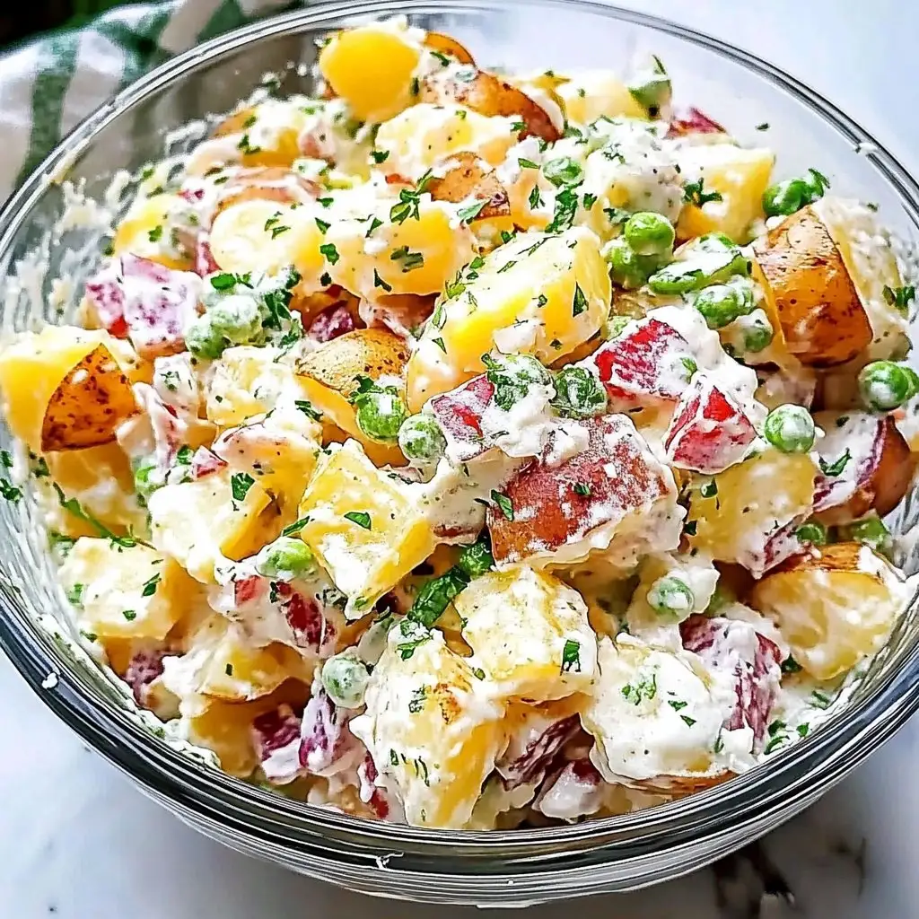 Creamy Loaded Potato Salad: My Go-To Backyard BBQ Side Creamy Loaded Potato Salad