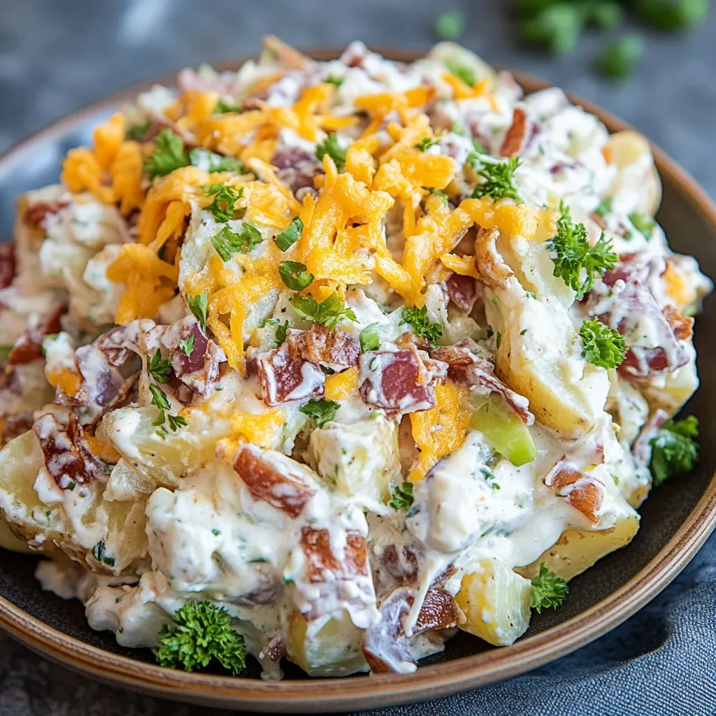 Loaded Baked Potato Salad: My Go-To Comfort Side Dish Loaded Baked Potato Salad