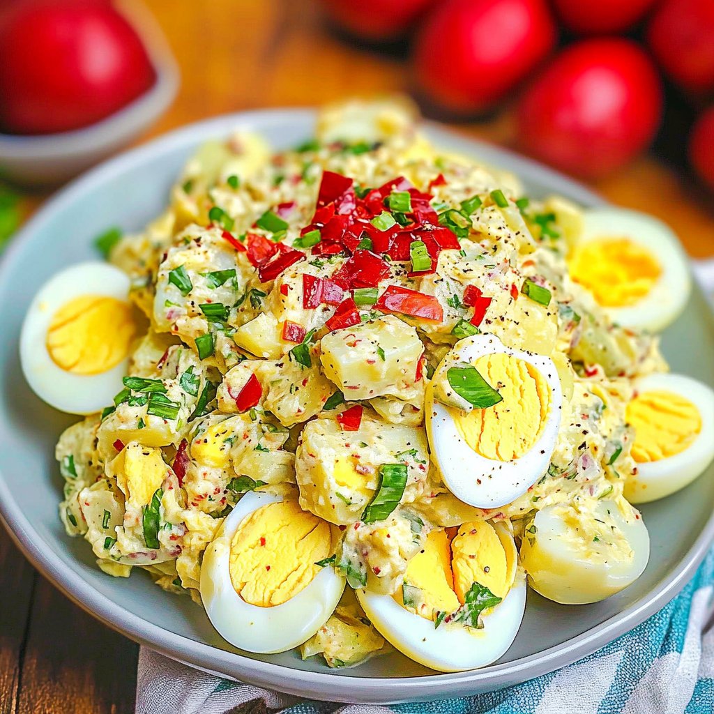 Deviled Egg Potato Salad