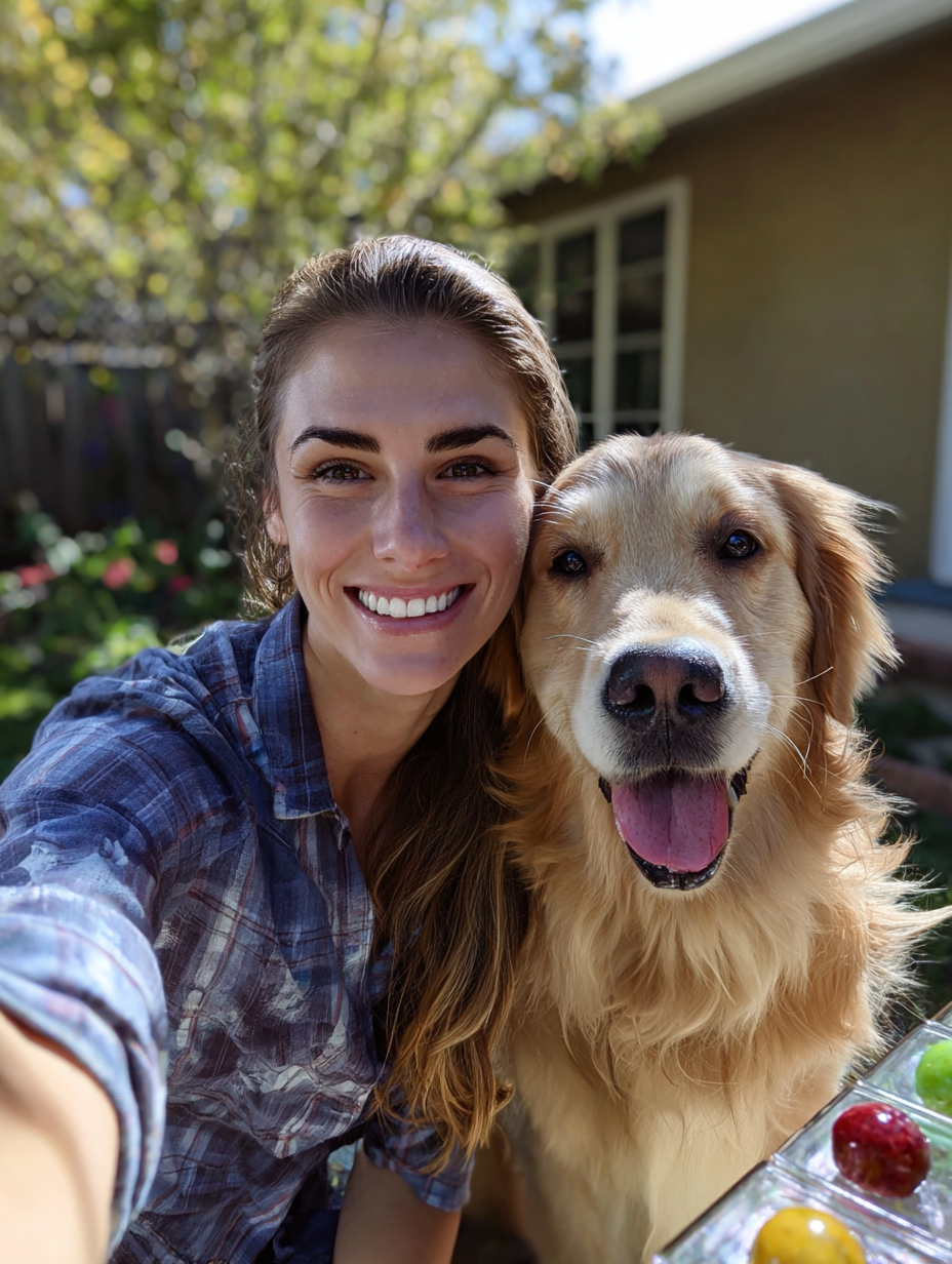 Me with my dog