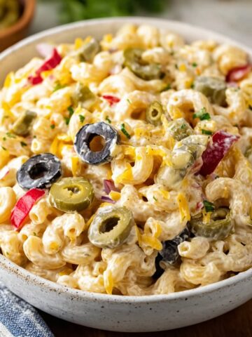 Macaroni Salad with Olives and Pickles: My Go-To Summer Side