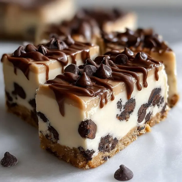 Chocolate Chip Cheesecake Bars: My Favorite Easy Treat