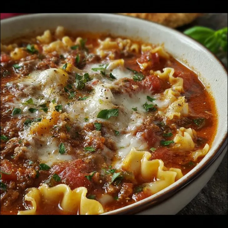 Gluten Free Lasagna Soup: An Easy, Cozy Dinner Recipe