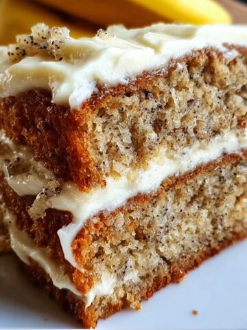 Banana Bread Cake with Cream Cheese Frosting: My Go-To Indulgence