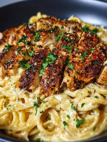 Spicy Cajun Chicken Linguine in Creamy Garlic Parmesan Sauce – My Go-To Weeknight Pasta