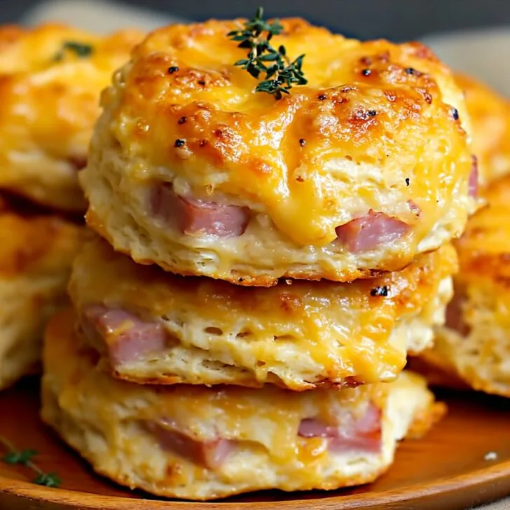 Ham and Cheese Butter Swim Biscuits: My Favorite Comfort Bake