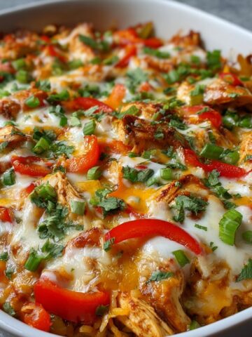 Fajita Chicken Casserole: My Friendly, Cheesy Go-To Recipe