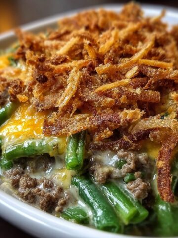 Hamburger Green Bean Casserole: My Go-To Cozy Dinner