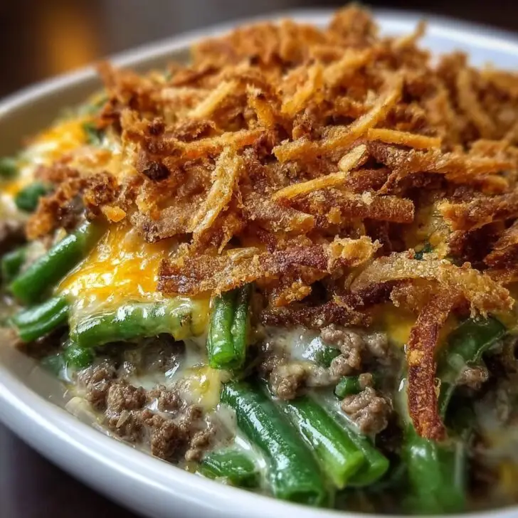 Hamburger Green Bean Casserole: My Go-To Cozy Dinner