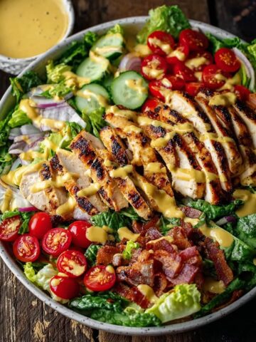 Grilled Chicken Salad with Honey Mustard Dressing: My Real-Life Recipe