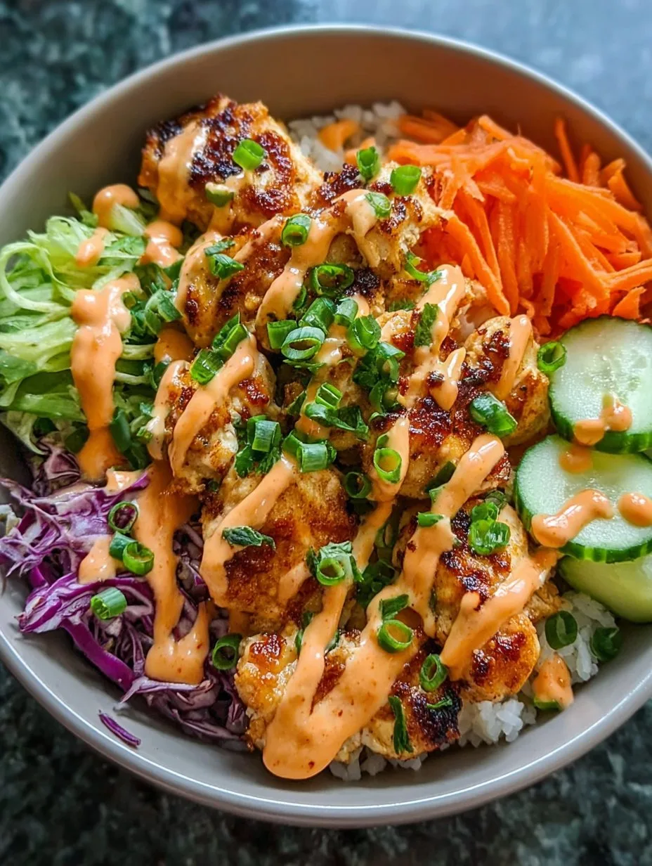 Bang Bang Chicken Bowl: My Go-To Quick Comfort Recipe Bang Bang Chicken Bowl