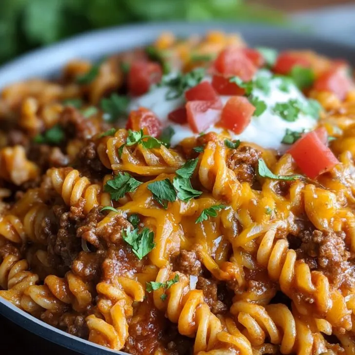 Beef Enchilada Pasta One-Pan Meal: A Cozy Weeknight Favorite
