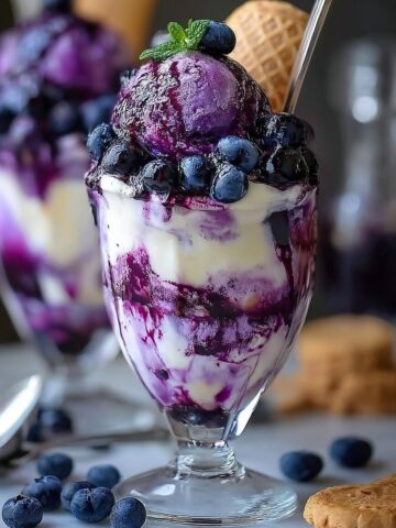 Blueberry & Vanilla Swirl Ice Cream Parfait: A Home Cook’s Guide