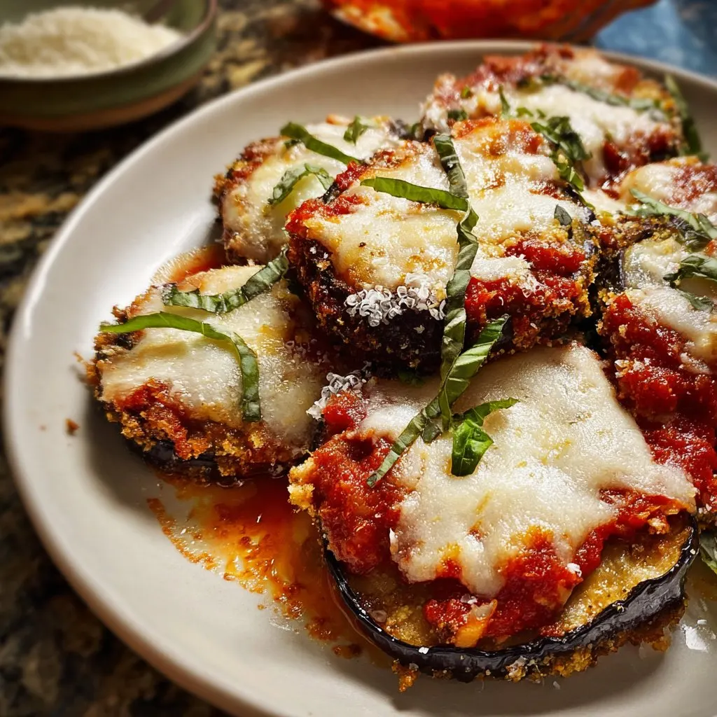 Air Fryer Eggplant Parm