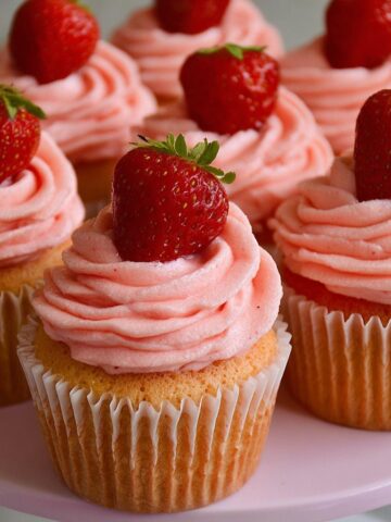 Strawberry Cupcakes with Strawberry Buttercream: My Cozy Home Baker's Guide
