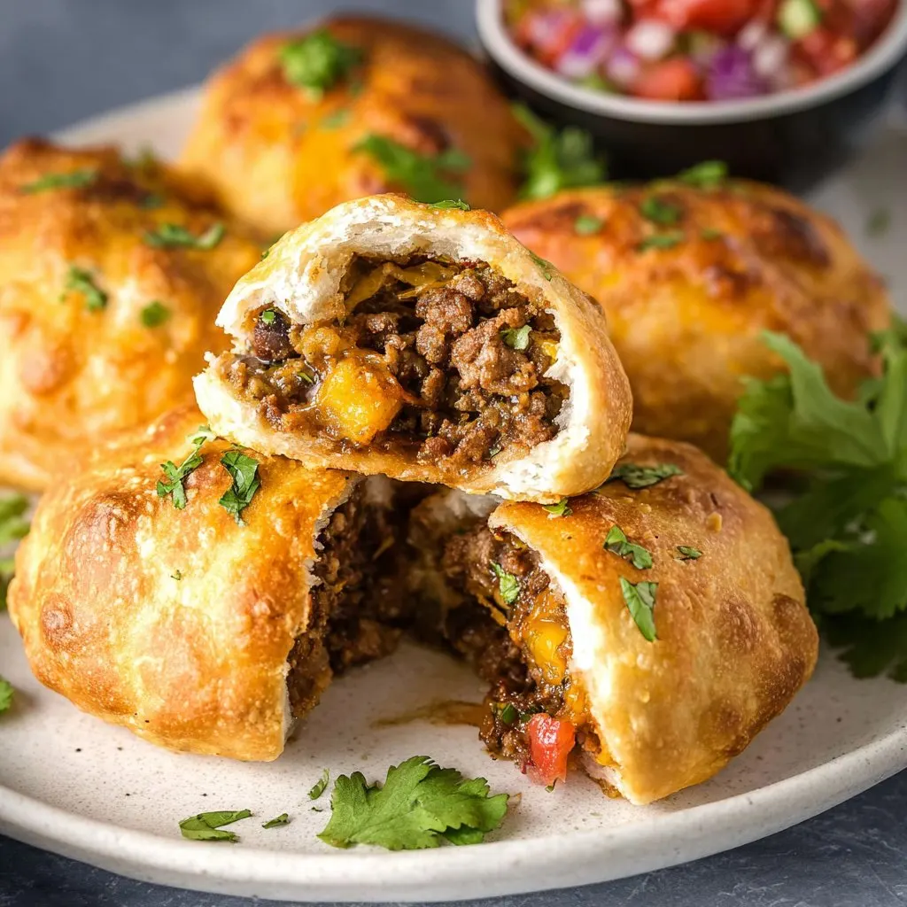Air Fryer Taco Bombs