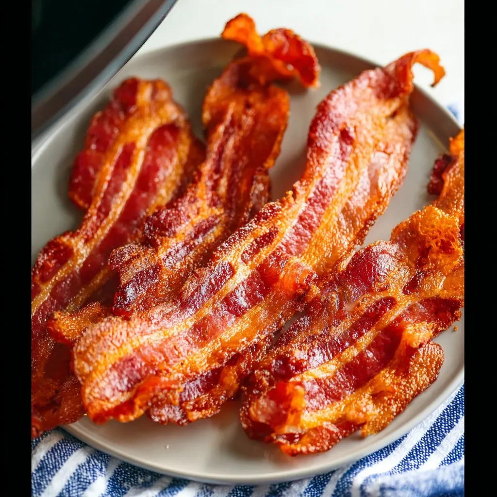 Air Fryer Bacon (Easy & Crispy)