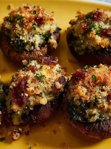 Air Fryer Tuscan Stuffed Mushrooms: My Go-To Party Appetizer
