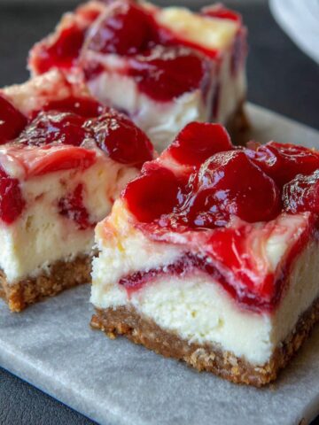Cherry Cheesecake Bars: My Favorite (and Easiest) Sweet Treat